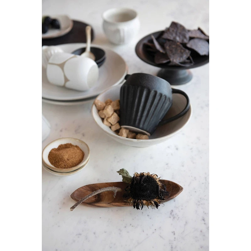 Hello Honey® 14oz. Matte Black Glazed Stoneware Creamer