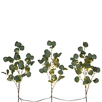 23" Pre-Lit Eucalyptus Branch Stem Set