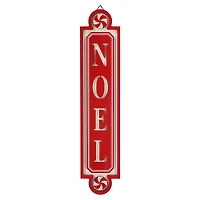 Red Noel Peppermint Wall Sign by Ashland®
