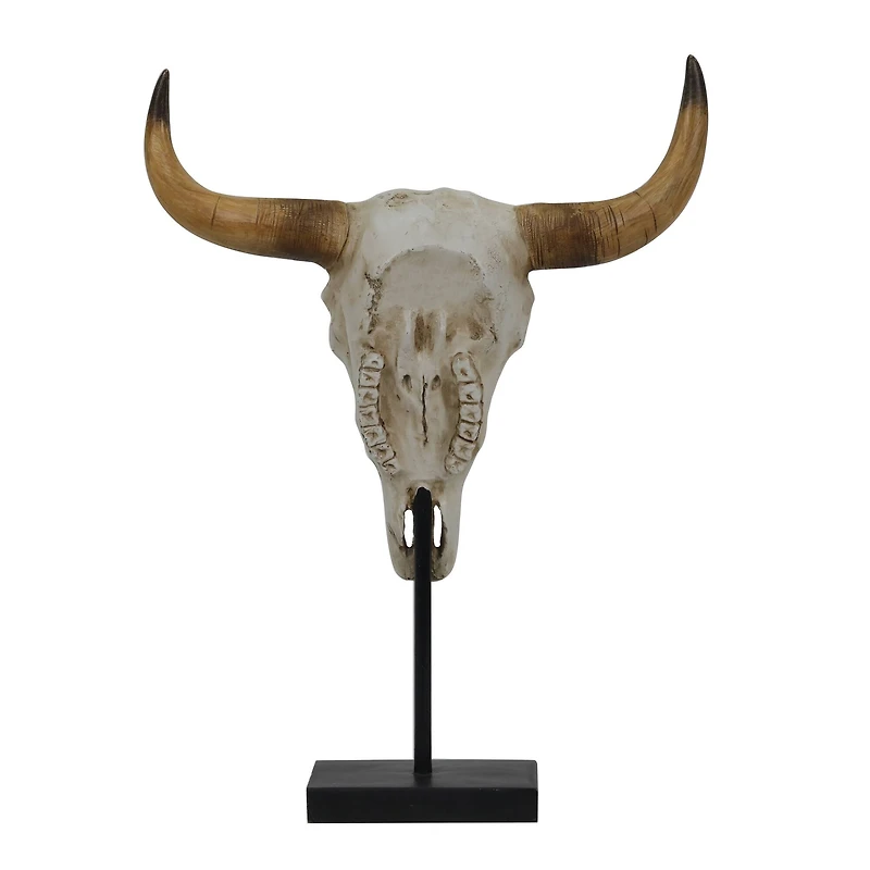 16.5" Bull Head Tabletop Décor by Ashland®