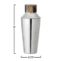 Hello Honey® 20oz. Stainless Steel Cocktail Shaker with Horn Top