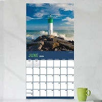 TF Publishing 2024 Great Lakes Wall Calendar