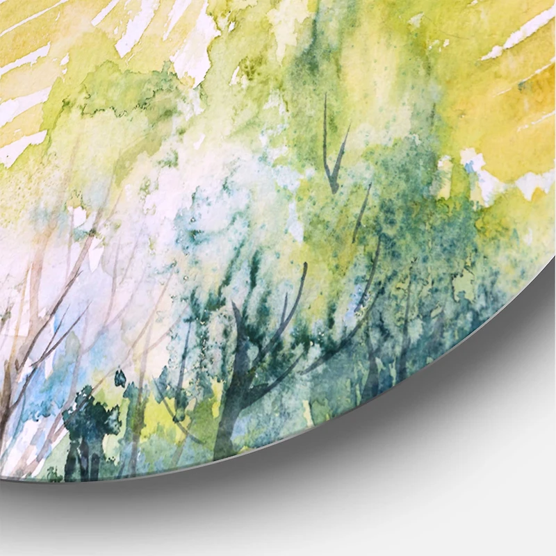 Designart - Blossoming Green Fields In Countryside