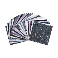 12" x 12" Silver Starlight Paper Pad by Recollections™, 58 Sheets