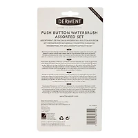 Derwent® Assorted Push Button Waterbrush Set