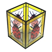6" Ladybug Glass Lantern by Ashland®