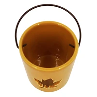 4" Yellow Leaf Candle Holder by Ashland®