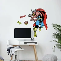RoomMates Marvel Classic Thor Comic Peel & Stick Giant Wall Decal