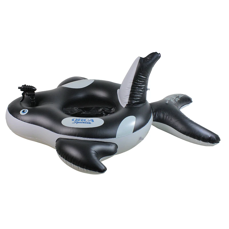 Swimline 60" Inflatable Orca Squirter™ Pool Float