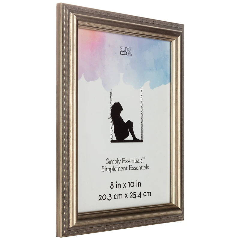 12 Pack: Silver Scallop Edge 8" x 10" Frame, Simply Essentials™ by Studio Décor®