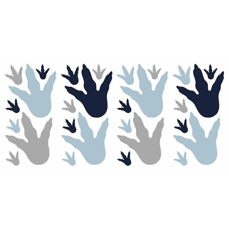 RoomMates Dino Feet Peel & Stick Wall Decals