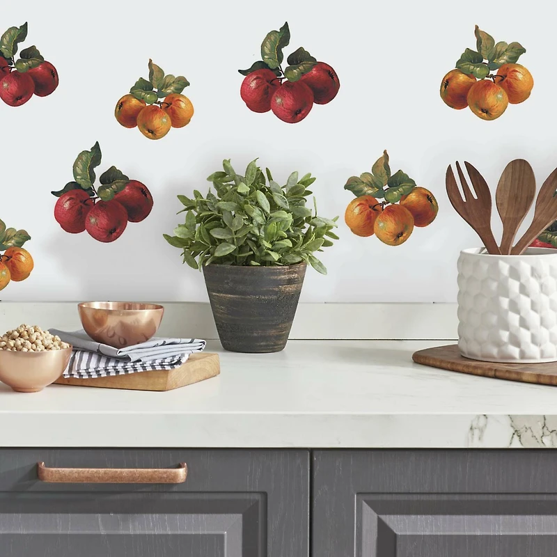 RoomMates Fruit Harvest Peel & Stick Wall Decals