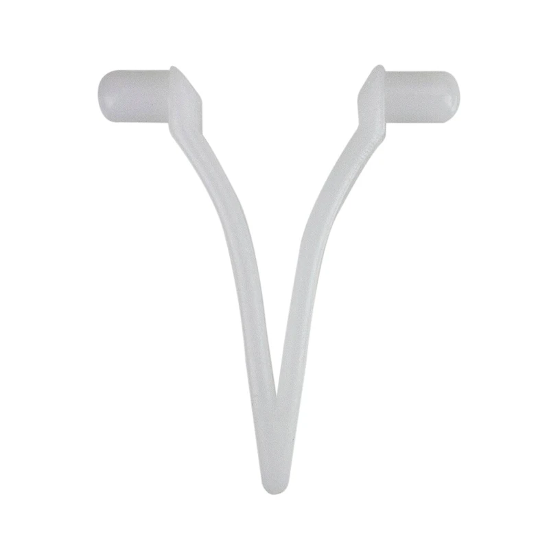 Pool Central White Replacement Butterfly Clips for Pool Cleaning Poles