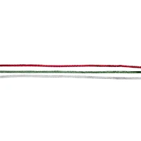 1/8" x 36ft. Green, Red & White Trim Ribbons by Celebrate It®