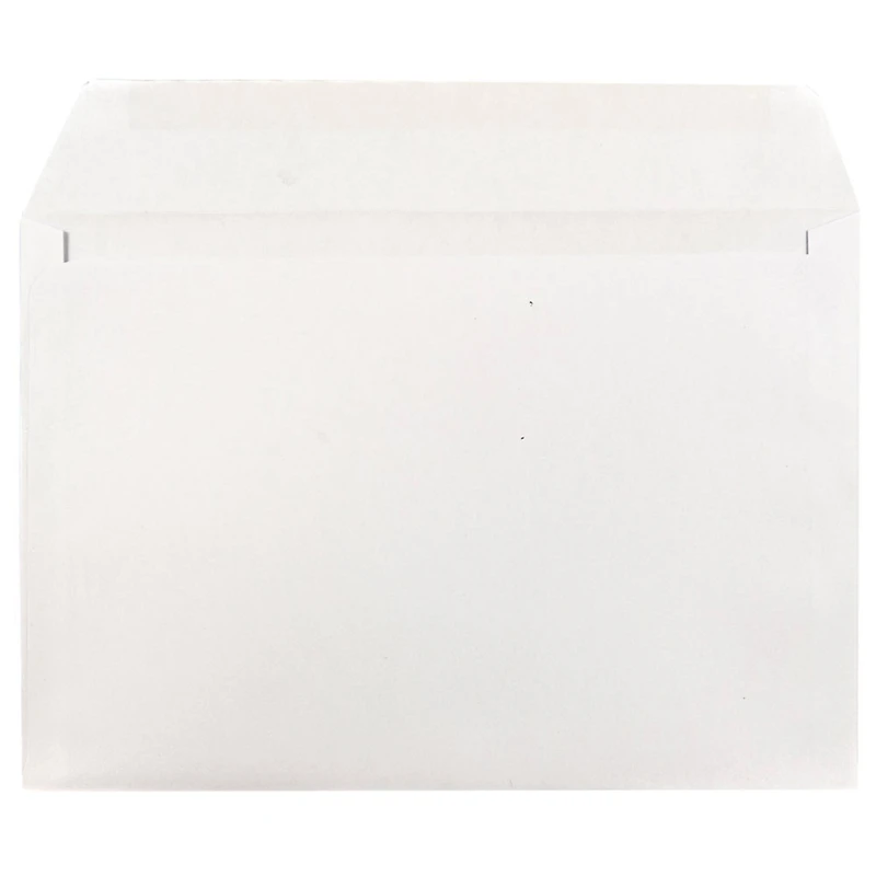 JAM Paper 6.5" x 9.5" White Booklet Commercial Envelopes