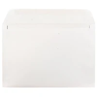JAM Paper 6.5" x 9.5" White Booklet Commercial Envelopes