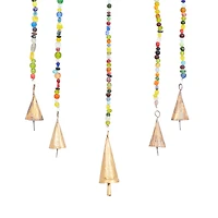 29" Gold Metal Tree Eclectic Windchime