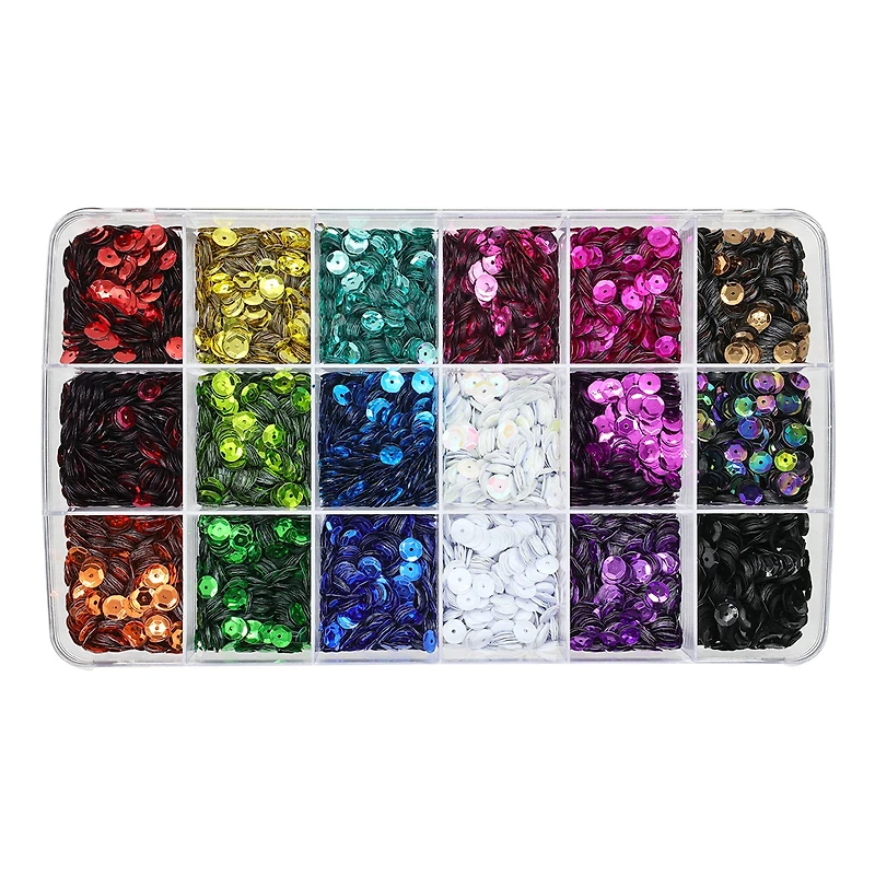 Mixed Round Sequin Value Box by Creatology™
