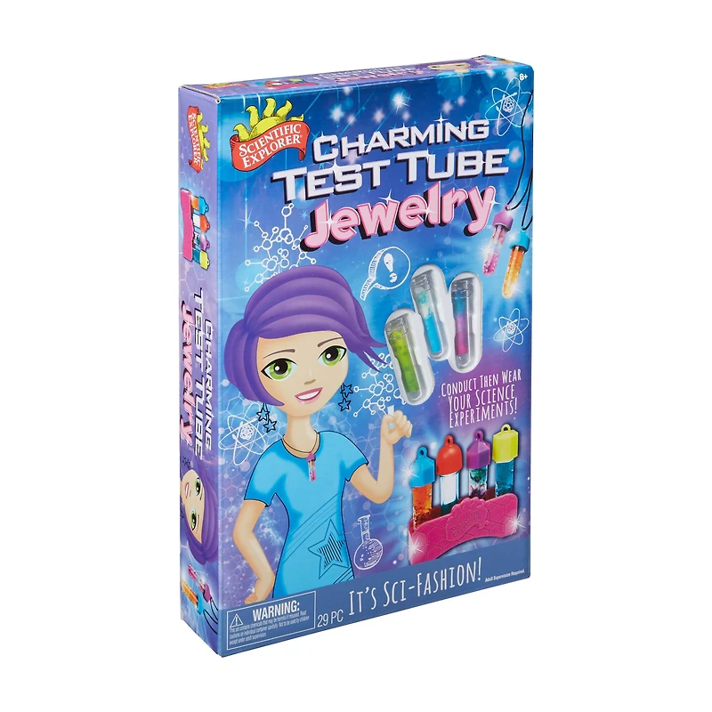 Scientific Explorer Charming Test Tube Jewelry Kit