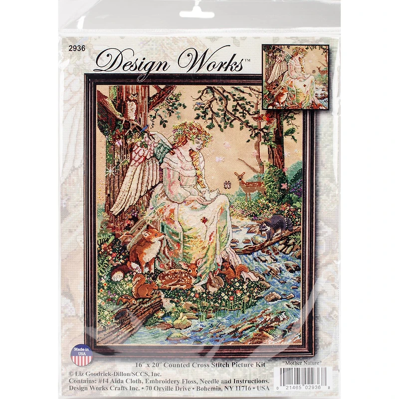 Design Works™ Mother Nature Counted Cross Stitch Kit