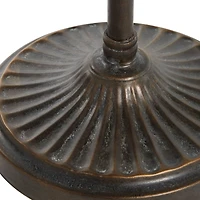 Bronze Iron Modern Candle Holder Lantern, 66" x 16" x 11"
