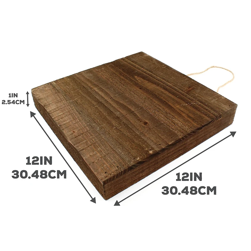 ArtSkills® 12" Rustic Wood Pallet Plaque, 3ct.