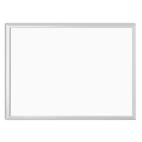 U Brands Silver Aluminum 24" x 18" Framed Melamine Dry Erase Board
