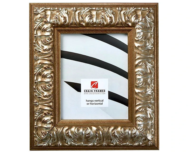 Craig Frames Barroco Antique Silver Picture Frame