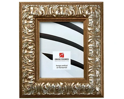 Craig Frames Barroco Antique Silver Picture Frame