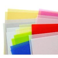 PA Paper™ Accents Rainbow Vellum Gem Hues 8.5" x 11" Paper Pack, 100 Sheets