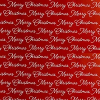Red Merry Christmas Premium Gift Wrap by Celebrate It™