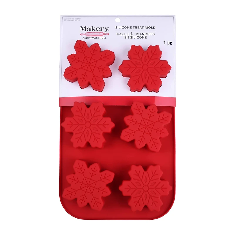 Snowflakes Silicone Treat Mold by Makery™