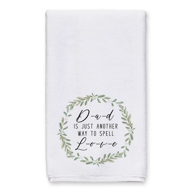 Dad is a Way to Spell Love Tea Towel Set