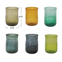 Hello Honey® 10oz. Hand Blown Multipurpose Drinking Glass & Votive Holder Set