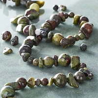 Dragon Blood Stone Mix Beads by Bead Landing™