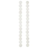 White Quartzite Round Beads, 8mm by Bead Landing™