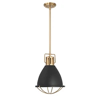 Hello Honey® Kent Industrial Oversized Caged Metal Ceiling Light