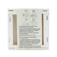 Cats Mini Canvas Painting Kit by Craft Smart®