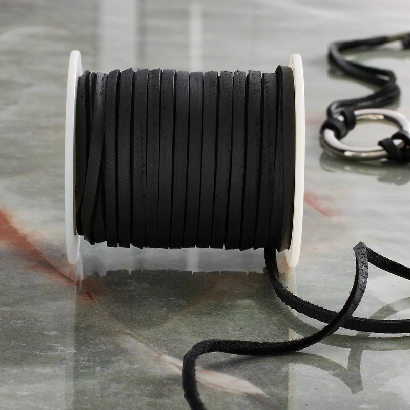 6 Pack: 1/8" Deerskin Lace by Bead Landing