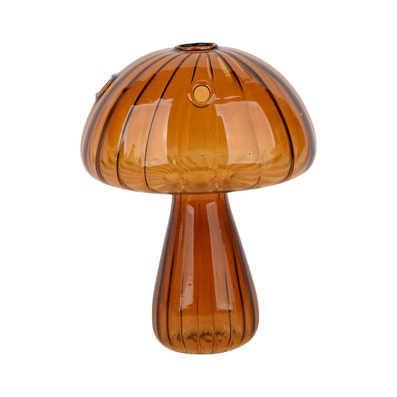5" Amber Glass Mushroom Tabletop Décor by Ashland®