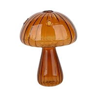 5" Amber Glass Mushroom Tabletop Décor by Ashland®