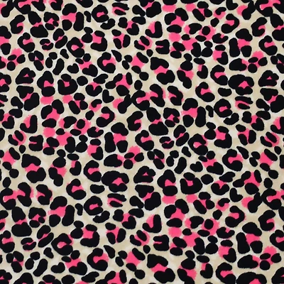 Fabric Merchants Leopard Print Double Brushed Stretch Fabric