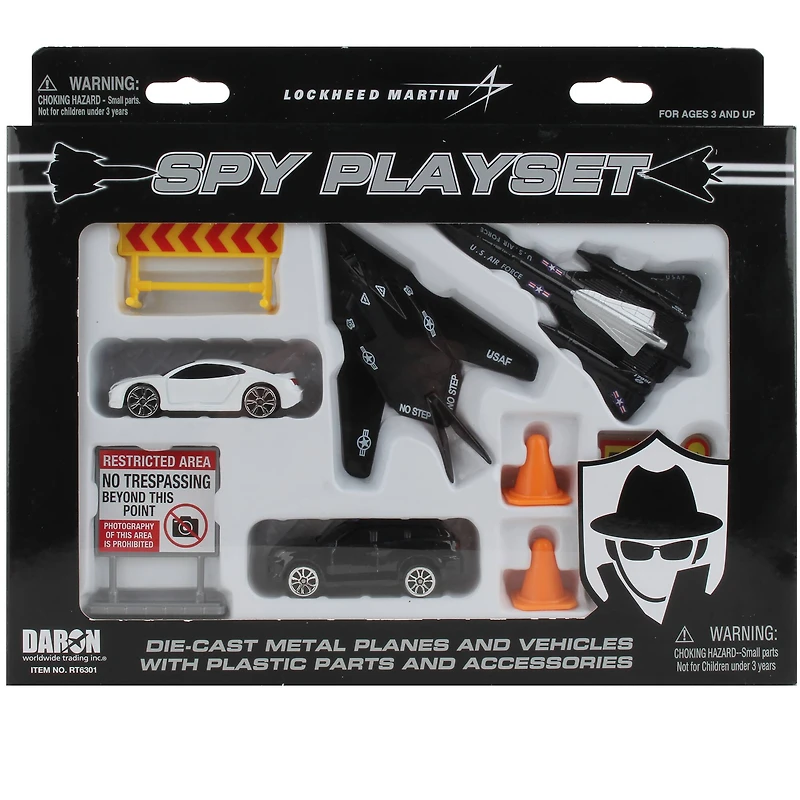 Daron Lockheed Martin Spy Playset