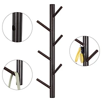 NEX™ 6-Hook Wall Mounted Tree Branch Coat Rack