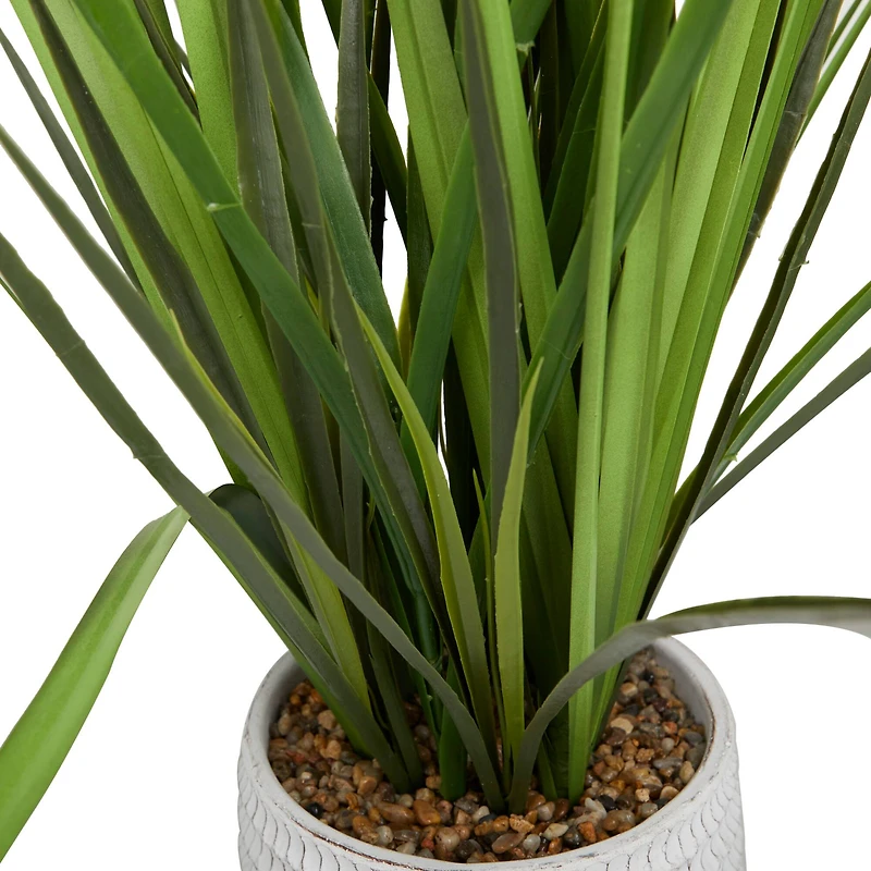 The Novogratz 3ft. Potted Green Grass Contemporary Artificial Foliage