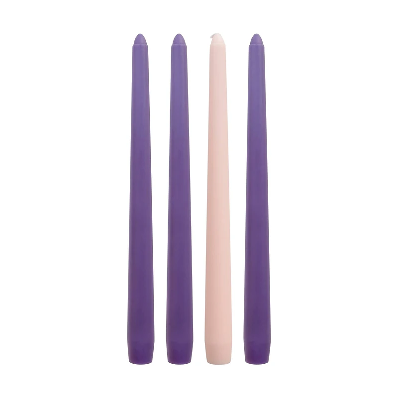 10" Advent Taper Candles, 4ct. by Ashland®