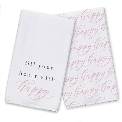 Fill Your Heart 16" x 25" Towel Set