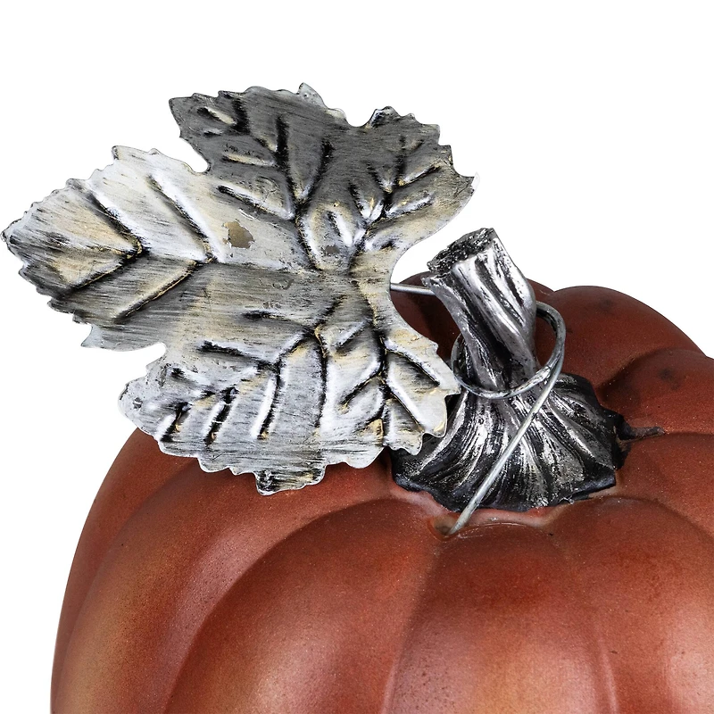 10" Bless the Harvest Pumpkin Tabletop Décor