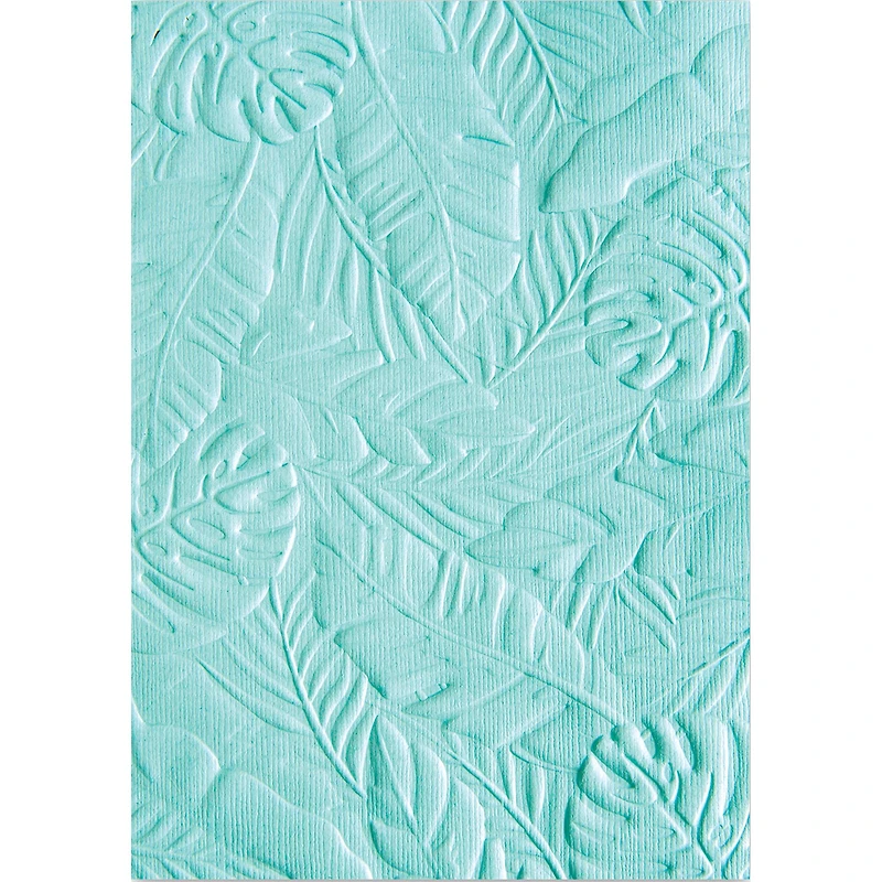 Sizzix® 3D Textured Impressions™ Courtney Chilson Tropical Leaves Embossing Folder