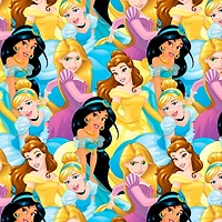 Disney® Princess Packed Cotton Fabric